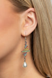Timeless Tapestry - Multi Earrings - Paparazzi Accessories Earrings Bedazzle Me Pretty Mobile Fashion Boutique