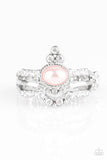Timeless Tiaras - Pink Ring - Paparazzi Accessories Ring Bedazzle Me Pretty Mobile Fashion Boutique