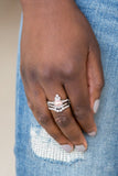 Timeless Tiaras - Pink Ring - Paparazzi Accessories Ring Bedazzle Me Pretty Mobile Fashion Boutique