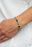 Timelessly Teary - Multi Bracelet - Paparazzi Accessories Bracelet Bedazzle Me Pretty Mobile Fashion Boutique
