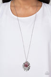 Titanic Trinket - Purple Necklace - Paparazzi Accessories Necklace Bedazzle Me Pretty Mobile Fashion Boutique