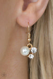 Toast To Perfection - Gold Necklace - Paparazzi Accessories Necklace Bedazzle Me Pretty Mobile Fashion Boutique