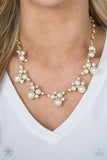 Toast To Perfection - Gold Necklace - Paparazzi Accessories Necklace Bedazzle Me Pretty Mobile Fashion Boutique