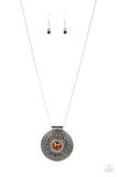 Toga Party - Brown Necklace - Paparazzi Accessories Necklace Bedazzle Me Pretty Mobile Fashion Boutique