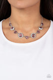 Too Good to BEAM True - Purple Necklace - Paparazzi Accessories Necklace Bedazzle Me Pretty Mobile Fashion Boutique