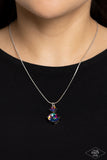 Top Dollar Diva - Multi Necklace - Paparazzi Accessories Necklace Bedazzle Me Pretty Mobile Fashion Boutique