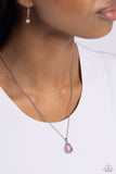 Top-Notch Trinket - Pink Necklace - Paparazzi Accessories Necklace Bedazzle Me Pretty Mobile Fashion Boutique