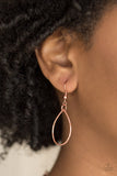 Top-TEAR Fashion - Copper Necklace - Paparazzi Accessories Necklace Bedazzle Me Pretty Mobile Fashion Boutique
