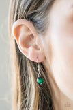 Total Tranquility - Green Necklace - Paparazzi Accessories Necklace Bedazzle Me Pretty Mobile Fashion Boutique