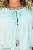 Totally Trolling - Orange Necklace - Paparazzi Accessories Necklace Bedazzle Me Pretty Mobile Fashion Boutique