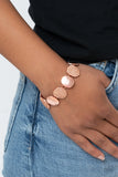 Tough LUXE - Copper Bracelet - Paparazzi Accessories Bracelet Bedazzle Me Pretty Mobile Fashion Boutique