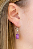 Tour de Desert - Purple Necklace - Paparazzi Accessories Necklace Bedazzle Me Pretty Mobile Fashion Boutique