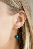 Tour de Trendsetter - Blue Necklace - Paparazzi Accessories Necklace Bedazzle Me Pretty Mobile Fashion Boutique