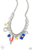 Tourist Timeline - Multi Necklace - Paparazzi Accessories Necklace Bedazzle Me Pretty Mobile Fashion Boutique