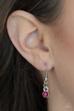 Tower Of Transcendence - Pink Necklace - Paparazzi Accessories Necklace Bedazzle Me Pretty Mobile Fashion Boutique