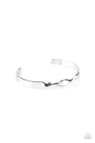 Traditional Twist - Silver Bracelet - Paparazzi Accessories Bracelet Bedazzle Me Pretty Mobile Fashion Boutique