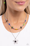 Traditionally Trendy - Black Necklace - Paparazzi Accessories Necklace Bedazzle Me Pretty Mobile Fashion Boutique