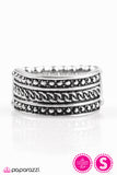 Trailblazing Texture - Silver Ring - Paparazzi Accessories Ring Bedazzle Me Pretty Mobile Fashion Boutique