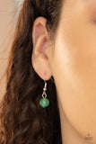 Tranquil Talisman - Green Necklace - Paparazzi Accessories Necklace Bedazzle Me Pretty Mobile Fashion Boutique