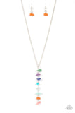 Tranquil Tidings - Multi Necklace - Paparazzi Accessories Necklace Bedazzle Me Pretty Mobile Fashion Boutique
