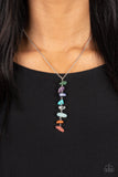 Tranquil Tidings - Multi Necklace - Paparazzi Accessories Necklace Bedazzle Me Pretty Mobile Fashion Boutique