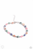 Tranquil Tribute - Multi Anklet - Paparazzi Accessories Anklet Bedazzle Me Pretty Mobile Fashion Boutique