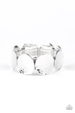Treasure Cache - Silver Bracelet - Paparazzi Accessories Bracelet Bedazzle Me Pretty Mobile Fashion Boutique