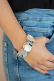 Treasure Cache - Silver Bracelet - Paparazzi Accessories Bracelet Bedazzle Me Pretty Mobile Fashion Boutique