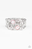 Treasure Treatment - Pink Ring - Paparazzi Accessories Ring Bedazzle Me Pretty Mobile Fashion Boutique