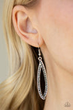 Treasure Trove Trinket - Silver Earrings - Paparazzi Accessories Earrings Bedazzle Me Pretty Mobile Fashion Boutique