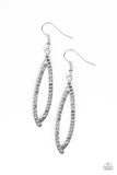 Treasure Trove Trinket - Silver Earrings - Paparazzi Accessories Earrings Bedazzle Me Pretty Mobile Fashion Boutique
