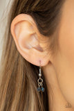 Treasures and Trinkets - Blue Necklace - Paparazzi Accessories Necklace Bedazzle Me Pretty Mobile Fashion Boutique