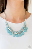 Trending Tropicana - Blue Necklace - Paparazzi Accessories Necklace Bedazzle Me Pretty Mobile Fashion Boutique
