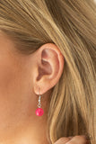Trending Tropicana - Pink Necklace - Paparazzi Accessories Necklace Bedazzle Me Pretty Mobile Fashion Boutique