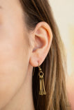 Trendsetting Trinket - Brass Necklace - Paparazzi Accessories Necklace Bedazzle Me Pretty Mobile Fashion Boutique