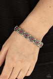 Trés Magnifique - Pink Bracelet - Paparazzi Accessories Bracelet Bedazzle Me Pretty Mobile Fashion Boutique