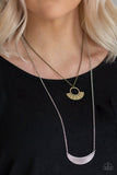 Tribal Trek - Multi Necklace - Paparazzi Accessories Necklace Bedazzle Me Pretty Mobile Fashion Boutique