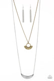Tribal Trek - Multi Necklace - Paparazzi Accessories Necklace Bedazzle Me Pretty Mobile Fashion Boutique