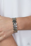 Trinket Trek - Silver Bracelet - Paparazzi Accessories Bracelet Bedazzle Me Pretty Mobile Fashion Boutique