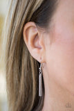 Triple Shimmer - Black Necklace - Paparazzi Accessories Necklace Bedazzle Me Pretty Mobile Fashion Boutique
