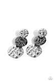 Triple Threat Texture - Multi Post Earrings - Paparazzi Accessories Post Earrings Bedazzle Me Pretty Mobile Fashion Boutique