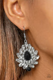 Trophy Trove - Black Earrings - Paparazzi Accessories Earrings Bedazzle Me Pretty Mobile Fashion Boutique