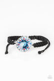 Tropic Topic - Blue Bracelet - Paparazzi Accessories Necklace Bedazzle Me Pretty Mobile Fashion Boutique