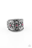 Tropical Nights - Pink Ring - Paparazzi Accessories Ring Bedazzle Me Pretty Mobile Fashion Boutique