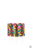 Tropical Nirvana - Multi Bracelet - Paparazzi Accessories Bracelet Bedazzle Me Pretty Mobile Fashion Boutique