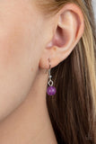 Tropical Tourist - Purple Necklace - Paparazzi Accessories Necklace Bedazzle Me Pretty Mobile Fashion Boutique