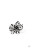 Tropical Treat - Black Ring - Paparazzi Accessories Ring Bedazzle Me Pretty Mobile Fashion Boutique