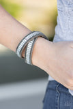 True GLITZ - Silver Bracelet - Paparazzi Accessories Bracelet Bedazzle Me Pretty Mobile Fashion Boutique