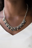Trust Fund Baby - Blue Necklace - Paparazzi Accessories Necklace Bedazzle Me Pretty Mobile Fashion Boutique