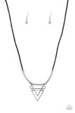 Tulum Totem - Black Necklace - Paparazzi Accessories Necklace Bedazzle Me Pretty Mobile Fashion Boutique